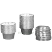 Picture of Aluminum round cupcake transparent cover 50 pieces 