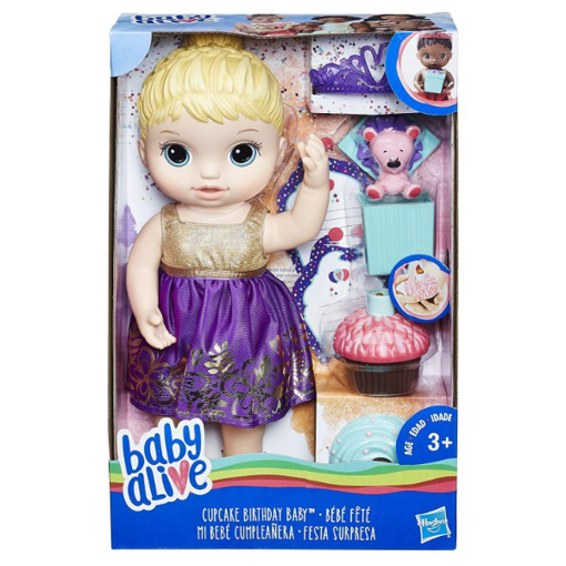 Picture of BA CUPCAKE BIRTHDAY BABY BL