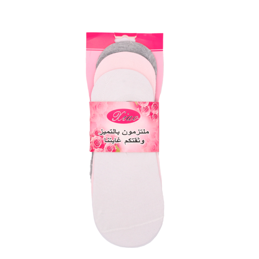 Picture of woman socks 3 color size 38 to 42