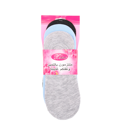 Picture of woman socks 3 color size 38 to 42