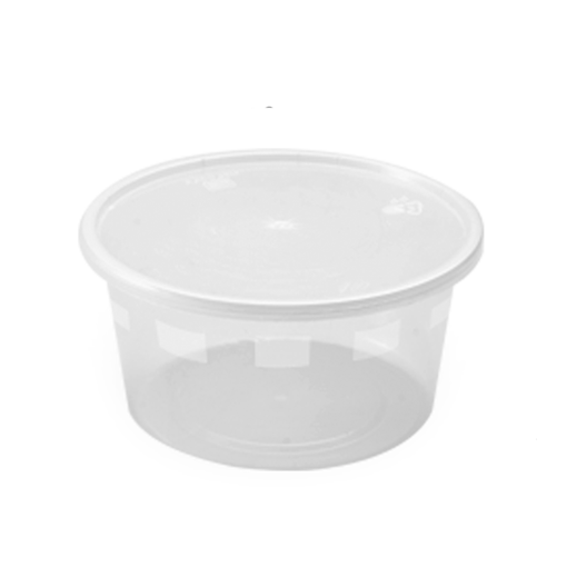 Picture of CLEAR MICRON CONT .ROUND 450 CC W/LID