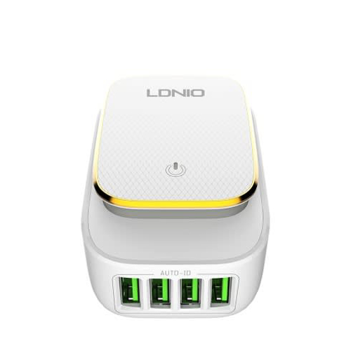 Picture of  LED Light 4 USB Port Charger