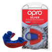 Picture of  Silver Opro Gen 4 Mouth Guard - Red / Blue