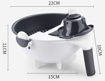 Picture of 10 in 1 mandoline colander vegetable cutter