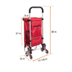 Picture of WAYTRIM Outdoor Aluminum Folding Shopping Trolley