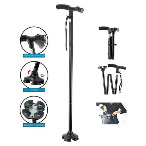 Picture of trusty cane with led light