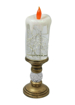 صورة Flameless LED Wire Candle Battery Operated