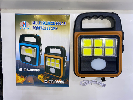 Picture of portable solar lamp