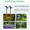 Picture of solar led garden light