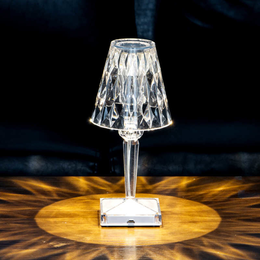 Picture of table Diamond Crystal Projection USB lamp