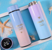 صورة Smart Thermos Vacuum Flasks Water Bottle Led Digital Temperature Display Stainless Steel