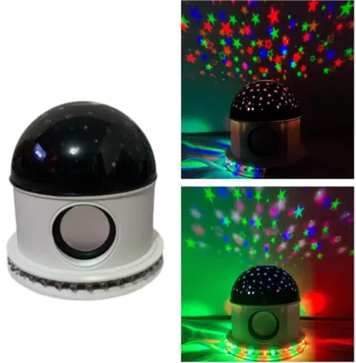 صورة Bluetooth Music LED Night Light Projector Sky Star