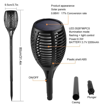 صورة Solar Lamp Decoration Torch Waterproof