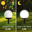 صورة اضاءات LED بالطاقة الشمسية