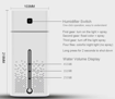 صورة Air Humidifier Ultrasonic Diffuser Essential Oil Mist