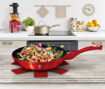 Picture of BH Frypan 30 cm  Burgundy 